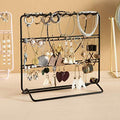 Jewelry Organizer, Jewelry Holder, Perfect Earrings, Necklaces and Bracelets Holder, Black - color: Black