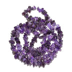 7-8mm Natural Amethyst Gemstone Chips Loose Beads Semi Precious for Jewelry Making DIY Handmade Craft Supplies 1 Strand per Bag Approxi 34" - color: Amethyst Chips