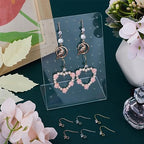 SUNNYCLUE 1 Box 36Pcs Rhinestone Earring Hooks Earring Fish Hooks Ear Wires Fish Hooks Crystal Cubic Zirconia Earring Findings Ear Wire Hooks for Jewelry Making Accessories DIY Dangle Earrings Craft - color: 36pcs Rhinestone Earring Hooks Mixed Color
