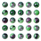 8mm Natural Loose Beads 110 pcs for Making mala Necklace or Bracelet (Ruby Zoisite) - color: Ruby Zoisite