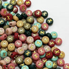 200PCS Round Letter Beads,4x7mm Color Acrylic Alphabet X Beads Letter X Beads with Letters for Bracelet Making Necklace Keychain Jewelry DIY (Letter X) - color: Letter X