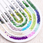 51600pcs Seed Beads Kit, 144 Colors 2mm Seed Beads & 7mm Long Bugle Beads Set, 12/0 Small Mini Craft Pony Beads for Jewelry Making Supplies for DIY Bracelet, Necklace, Crafts