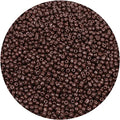 2200pcs Glass Seed Beads Bulk, 4mm 6/0 Pony Beads Bulk for Jewelry Making Mini Spacer Beads Loose Beads Craft Small Glass Seed Beads for DIY Bracelet Wrist (Coffee Brown) - color: Coffee Brown