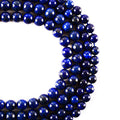 RayLineDo® 41Pcs 10mm Natural Blue Lapis Lazuli Stone Round Beads Loose Beads Wholesale for Jewelry Making - color: Blue Lapis Lazuli, size: 10mm