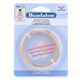 Beadalon German Style Wrapping Wire, Round, Gold Color, 16 Gauge, 2.2 m / 7.2 ft - color: Gold, size: 16 gauge / 7.2 ft
