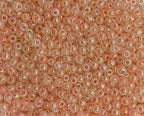 Seed Beads Size:11/0 50 gr / 1.76 oz (Pearl Peach) - color: Pearl Peach