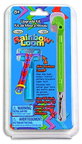 Rainbow Loom Upgrade Kit - Green Metal Hook - color: Green