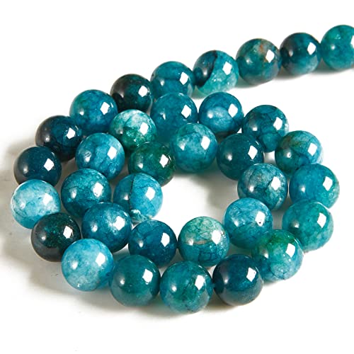 150pcs 6mm Apatite Beads Natural Gemstone Beads Round Loose Beads for Jewelry Making - color: Apatite, size: 6mm