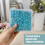 Turquoise Love Beads for Jewelry Making 160pcs 16mm Natural Semi-Precious Gemstone Loose Space Beads for Bracelets, Necklaces, Earring, DIY Crafts, Healing Stone Gifts, Garland Deco - color: Turquoise Heart 16mm