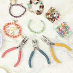 Mr. Pen- Pliers for Jewelry Making, 3 Pack, Chain Nose, Round Nose Pliers Set and Wire Cutter for Beading, Wire Wrapping, Jump Rings, Jewelry Repair, Crafting, DIY - color: Multicolor 2