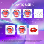 Tooth Gem Kit, DIY Crystals Jewelry Kit Teeth Gems Set, Professional Fashionable Tooth Gems Starter Set