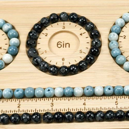 Petoysoso Bead Boards for Jewelry Making, Bamboo Beading Board for Bracelet, Bracelet Bead Board,Jewelry Making Supplies,Beading Tray - size: S-5