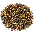 SUNYIK Tiger's Eye Stone Large Hole (5mm) Barrel Rondelle Loose Charms European Bead fits Bracelet,Jewelry Makings Pack of 20 - color: Brown-Tiger's Eye Stone, size: 16x5mm