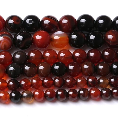 Natural Dream Agate Stone Gemstone Round Crystal Energy Jade Beads for Jewelry Making DIY Bracelet Necklace - 1 Strand 15.5inch 90PCS 4MM - color: Dream agate, size: 4MM