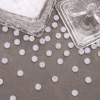 BONNY BOXX 1000PCs 6MM Jelly White Acrylic Round Beads, Smooth Transparent Acrylic Balls, Plastic Resin Gumball Bubblegum Chunky Beads for Necklace & Bracelet Making, Crafting Supplies - color: Jelly White, size: 6MM