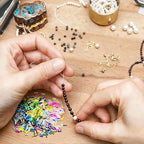uxcell 1500Pcs Glass Bugle Seed Beads, 6x2mm Mini Long Tube Seed Beads Tube Loose Glass Seed Spacer Bead for DIY Earring Bracelets Necklace Jewelry Making Embroidery, Iron Grey - color: Iron Grey