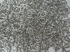 1 Pound Bright Aluminum Chainmail Jump Rings 14G 1/2" ID (1150+ Rings) - size: 14SWG 1/2" ID