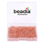 BEADIA Rose Gold Plated Jump Rings Non Tarnish 4mm 900pcs for Jewelry Making Findings - color: Rose Gold, size: 0.5x4mm