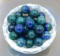 AD Beads Natural Gemstone Round Spacer Loose Beads (6mm 100pcs, Lapis Lazuli Chrysocolla) - color: Lapis Lazuli Chrysocolla, size: 6mm 100pcs