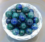AD Beads Natural Gemstone Round Spacer Loose Beads (6mm 100pcs, Lapis Lazuli Chrysocolla) - color: Lapis Lazuli Chrysocolla, size: 6mm 100pcs