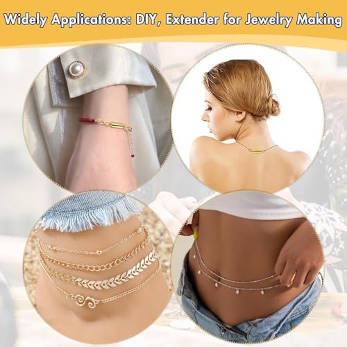 12 Pack Magnetic Necklace Clasps and Closures. Necklace Jewelry Extender with Strong Magnet. for Jewelry Necklace Bracelet Making. Gold and Silver Plating (12Pcs | Gold Cylinder) - color: 12Pcs | Gold Cylinder
