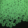 200PCS Letter Beads Glow in The Dark 4x7mm Acrylic Alphabet Letter V Beads for Jewelry Making Bracelet - color: V-200PCS