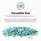 Mack and Rex Tila Bead Mixes (Island) – Includes Matte Teal, Opaque, Picasso (4514), Mossy Picasso, and Aquamarine and Metallic Peacock Blue/Green - color: Island, size: 10 Gram Bag