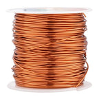 82 Feet Tarnish Resistant Copper Wires 20 Gauge/0.8mm Jewelry Craft Wires Beading Wire for Jewelry Making, Wire Wrapping and Crafting(Copper) - color: 1Copper, size: 20 Gauge