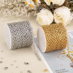 SMYHTGLIF 2 Rolls Total 32.8 Feet Gold and Silver Chain for Jewelry Making Stainless Steel Cable Chain Roll Oval Link Bulk Chain Craft Jewelry Making Chains - size: 5.1×4mm