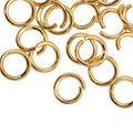 DanLingJewelry 200Pcs 304 Stainless Steel 19 Gauge Open Jump Rings 7mm for Jewelry Making Connectors Jewelry Finding Golden Color - color: 200 pcs - ф7mm δ 1mm - Golden