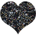 1000pcs 5mm Half Pearl Beads Flatback Pearl Beads Half Round Plastic Pearls for Crafts Scrapbooking Embellishment Nail Art(Black AB) - color: Black AB, size: 5mm
