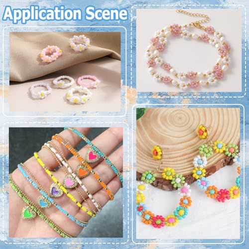SUNNYCLUE 120G Glass Seed Bead 12/0 Bracelet Seed Beads Mini Glass Bead Small Pony Beads 2mm Glass Seed Beads Loose Spacer Beads for Jewelry Making DIY Earrings Friendship Bracelets Necklace Supplies - color: Mixed Color 5
