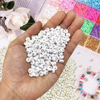 500PCS 4x7mm Acrylic Letter Beads J for Friendship Bracelets Jewelry Making, White Round Flat Acrylic with Golden Alphabet Beads for DIY Crafts Bracelets Necklaces Key Chains Phone Lanyard - color: J(Golden on White)