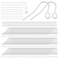 Silver Earring Hooks, 500PCS Earring Findings for Jewelry Making Hypoallergenic Ear Wires Fish Hook for DIY Earrings Bulk Pack - color: A style-Silver Simple Earring Wire