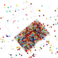 1000pcs Crystal Glass Beads 4mm Bulk Faceted Bicone Spacer Beads for DIY Jewelry Making - color: MIX, size: 4mm