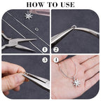 20pcs Split Open End Jump Rings, 18K Copper Plated Locking Circle Clasp Ring, Silver ID 3mm Connector Accessories for Earrings Bracelets Necklaces DIY Crafts Jewelry Making - color: Silver-18K Copper