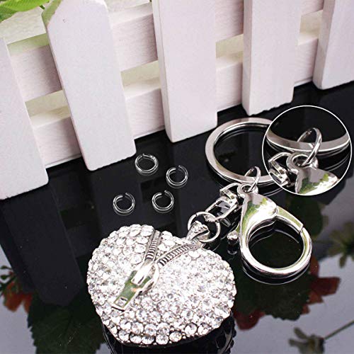 TTSAM 600 Pcs Silver Plated Jump Rings (6 mm) - Jewelry Making Supplies