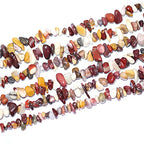 7-8mm Natural Mookaite Gemstone Chips Loose Beads Semi Precious for Jewelry Making DIY Handmade Craft Supplies 1 Strand per Bag Approxi 34" - color: Mookaite Chips