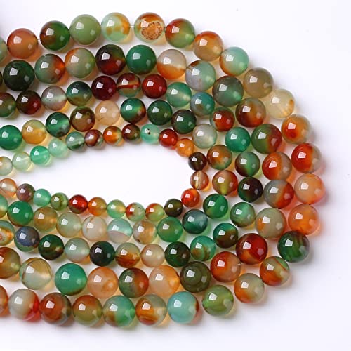 10mm 36pcs Natural Peacock Agates Beads for Jewelry Making Semi Precious Loose Gemstones Beads DIY Bracelet Necklace 15" 1 Strand - color: Peacock Agate, size: 10mm