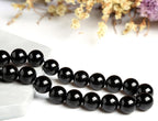 4mm 200pcs Natural Stone Round Beads Black Onyx Genuine Stone Beading Loose Gemstone DIY Charm Smooth Beads for Bracelets Necklaces Earrings Hole Size 1mm (Black Onyx 4mm) - color: Black Onyx, size: 4mm