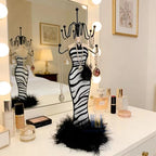 2 PCS Set Jewlery Display Shoe Ring Holder - Mannequin Necklace Display Bracelet Orgaziner (Black) - color: Black