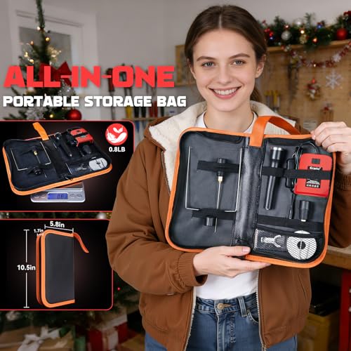 Ecarke 3-in-1 Foam Cutter Tool Compatible with Milwaukee 18V (No Battery),18W Hot Knife Cutting Tool with USB-A & USB-C Charging Port，750°F Styrofoam Cutter for Foam DIY Cutting & Crafting - Tool Only - color: Red