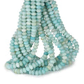 ICAI Beads 5x8mm Natural Stone Beads Rondelle Spacer Loose Beads for Jewelry Making DIY Crafts Design 1 Strand 15" APPR (Amazonite, 5x8) - color: Amazonite, size: 5x8
