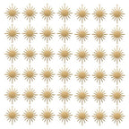 EXCEART Sunflower Pendant Charm 20 Pcs 0.70X0.51 Inch Stainless Steel Diy Jewelry Making Accessories for Bracelets Earrings Craft Supplies