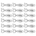 Magnetic Clasps for Necklaces Strong Magnetic Necklace Clasps and Closures, 14K Gold and Silver Bracelet Converter for Women - color: 18Pcs Silver