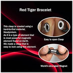 Rose Quartz Bracelet - 8mm Healing Crystal for Love, Unisex - color: 03: Red Tiger, style: F: 8.3-8.7 inches