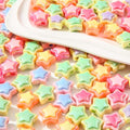 150pcs Ab Color Star Beads Acrylic Bead Stars Shape Beads for Jewelry Making Handmade DIY Bracelet, Charms Keychain Craft Supplies (Star) - color: star
