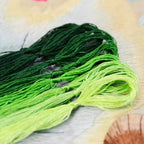 8 Skeins Mulberry Silk Floss Embroidery Thread Floss-Cross Stitch Threads China Silk Woven Jewelry Threads DIY Sewing Kits (01) - color: 01