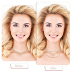 Mabor 9Pcs Necklace Extender, Jewelry Extenders for Necklaces, Rose Gold Stainless Steel Jewelry Chain Extenders for Necklace Bracelet Anklet (Gold, Silver, Rose Gold, 5.9inch/3.9inch/2inch)