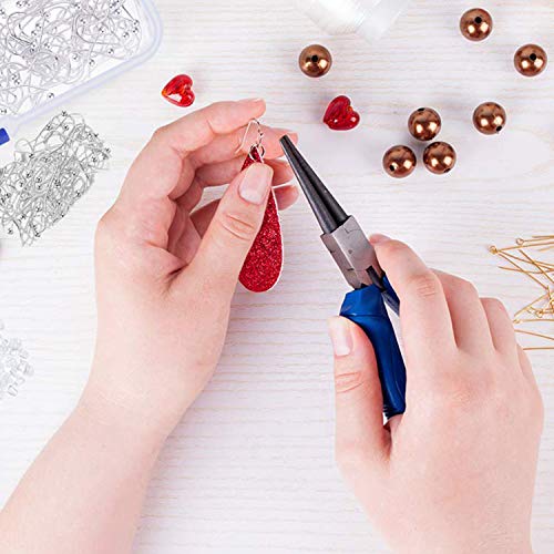 Earring Hooks Silver Plated Hypoallergenic Ear Wires for DIY Jewelry Findings （200PCS Earring Hooks+200 PCS Earring Backs） - color: A-Silver